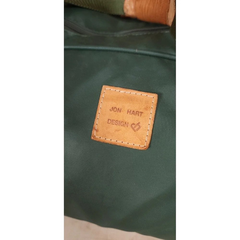 Jon Hart Large Green Coated Canvas 26